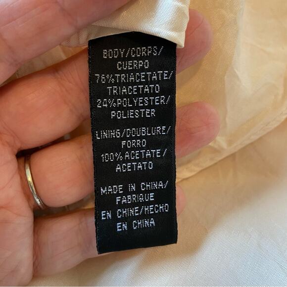 Jill Stuart 4 Satin Halter Gown with ruffle - Picture 9 of 9